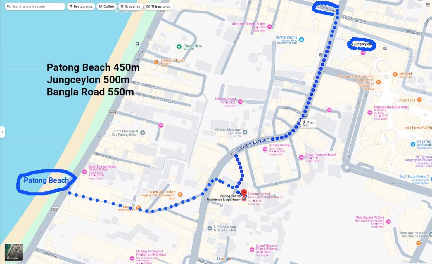 Patong Central Residence And Apartment Экстерьер фото
